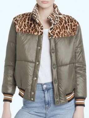 Mother The Puff Fur Puffer Jacket